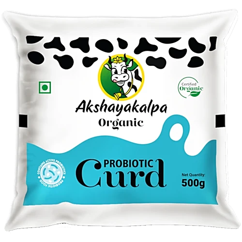 Akshayakalpa Organic Probiotic Curd - 500g
