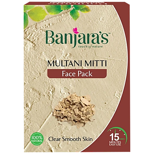 Banjaras Multani Mati face pack 100g
