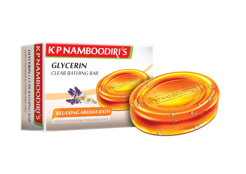 K P Namboodiri’s Glycerin Clear Bathing Bar – 75g