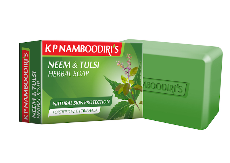 K P Namboodiri’s Neem & Tulsi Herbal Soap