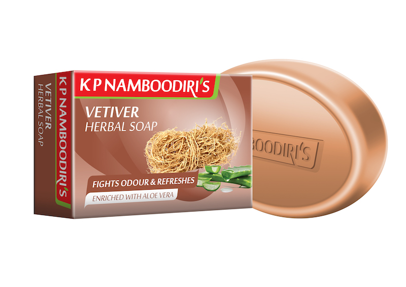 K P Namboodiri’s Vetiver Herbal Soap