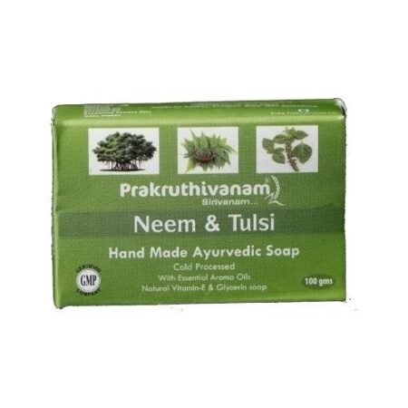 Neem & Tulsi (Hand Made Ayurvedic Soap)